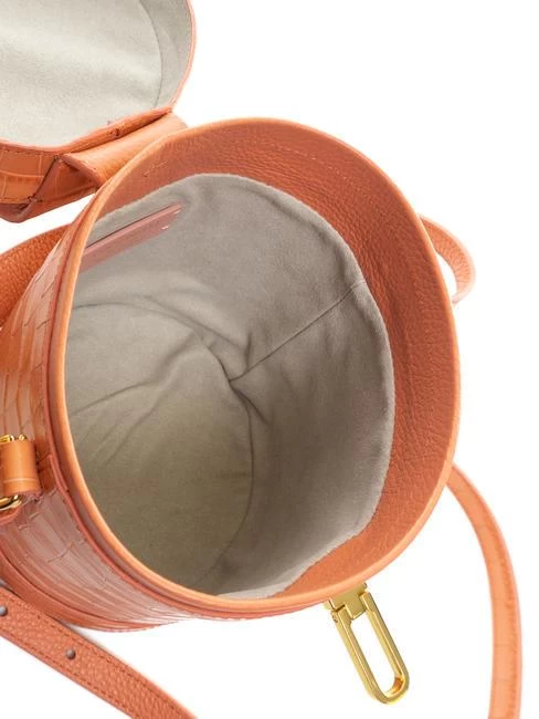 COCCINELLE ORCHESTRA CROCO SHINY SOFT Borsa Secchiello 5 COCCINELLE ORCHESTRA CROCO SHINY SOFT Borsa Secchiello - immagine 3