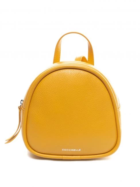 COCCINELLE VEGA Zaino Mini In Pelle Martellata 4 COCCINELLE VEGA Zaino Mini In Pelle Martellata - immagine 2