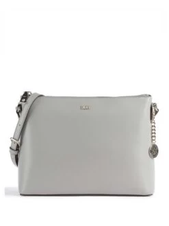DKNY BRYANT Borsa A Tracolla In Pelle -Borse Sconto dkny bryant borsa a tracolla in pelle grey melange 755404986411 3