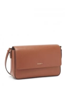 DKNY BRYANT Mini Bag A Tracolla In Pelle -Borse Sconto dkny bryant mini bag a tracolla in pelle caramel 795733076384 2
