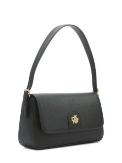 DKNY CAROL Borsa A Spalla In Pelle 9 DKNY CAROL Borsa A Spalla In Pelle -Borse Sconto dkny carol borsa a spalla in pelle blk gold 755406170009 3