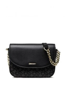DKNY FELICIA FLAP Mini Bag A Tracolla 12 DKNY FELICIA FLAP Mini Bag A Tracolla -Borse Sconto dkny felicia flap mini bag a tracolla bklogo bk 782212757766 4