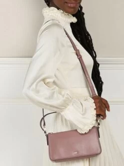 DKNY IRINA Borsa A Spalla In Pelle Con Tracolla