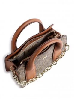 DKNY OTTO Borsa Mini Top Handle Con Tracolla -Borse Sconto dkny otto borsa mini top handle con tracolla mocha crml 755405606721 4