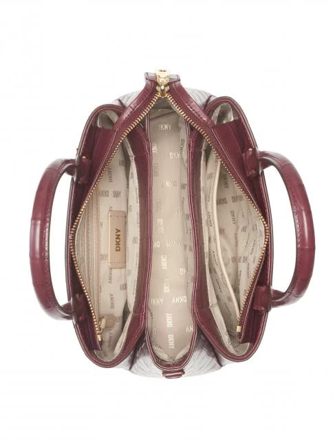 DKNY PAIGE Borsa A Mano In Pelle Stampa Cocco 4 DKNY PAIGE Borsa A Mano In Pelle Stampa Cocco - immagine 2