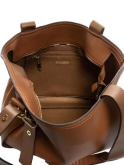 ERMANNO SCERVINO AIDA Tote Bag Large Con Tracolla -Borse Sconto ermanno scervino aida tote bag large con tracolla brown 8051978384137 2