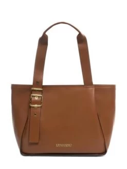 ERMANNO SCERVINO AIDA Tote Bag Large Con Tracolla -Borse Sconto ermanno scervino aida tote bag large con tracolla brown 8051978384137 4