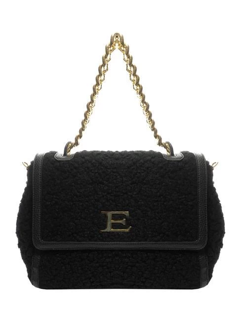 ERMANNO SCERVINO EBA Borsa A Spalla Effetto Lana 5 ERMANNO SCERVINO EBA Borsa A Spalla Effetto Lana - immagine 3