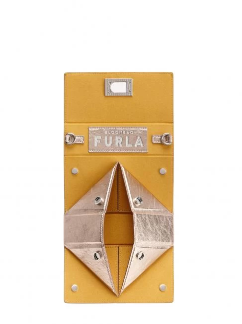 FURLA BLOOM BAG Mini Bag A Tracolla, Effetto Metallizzato 4 FURLA BLOOM BAG Mini Bag A Tracolla, Effetto Metallizzato - immagine 2