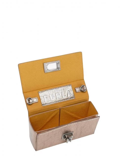 FURLA BLOOM BAG Mini Bag A Tracolla, Effetto Metallizzato 5 FURLA BLOOM BAG Mini Bag A Tracolla, Effetto Metallizzato - immagine 3