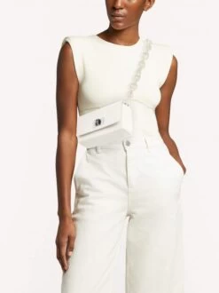 FURLA BLOOM BAG Mini Bag A Tracolla, Effetto Metallizzato