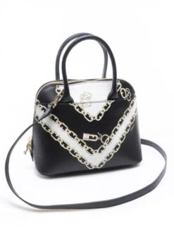 FURLA CODE MINI Borsa Dome Piccola Stampa Catena 10 FURLA CODE MINI Borsa Dome Piccola Stampa Catena -Borse Sconto furla code mini borsa dome piccola stampa catena nero talco 8050560608415 3
