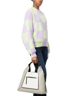 FURLA GILDA Borsa A Spalla, Con Tracolla -Borse Sconto furla gilda borsa a spalla con tracolla marmo c marshmallow nero 8050597250281 4