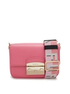 FURLA METROPOLIS Borsa A Tracolla Micro In Pelle -Borse Sconto furla metropolis borsa a tracolla micro in pelle blossom begonias quarzo 8050597310527 3