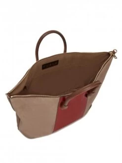FURLA MIASTELLA Borsa Tote Grande Vitello Roma E Suede -Borse Sconto furla miastella borsa tote grande vitello roma e suede ciliegia d praline dodo 8050597207131 3