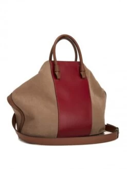 FURLA MIASTELLA Borsa Tote Grande Vitello Roma E Suede -Borse Sconto furla miastella borsa tote grande vitello roma e suede ciliegia d praline dodo 8050597207131 5