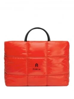 FURLA OPPORTUNITY Borsa Tote In Tessuto Lucido