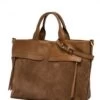 GIANNI CHIARINI DUNA Borsa A Mano In Pelle E Suede -Borse Sconto gianni chiarini duna borsa a mano in pelle e suede var cognac 8057145947259
