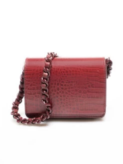 GIANNI CHIARINI EMILIA Mini Bag A Tracolla -Borse Sconto gianni chiarini emilia mini bag a tracolla amarena 8057157421778 2