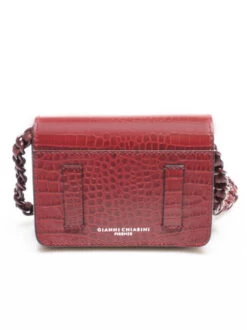 GIANNI CHIARINI EMILIA Mini Bag A Tracolla -Borse Sconto gianni chiarini emilia mini bag a tracolla amarena 8057157421778 3