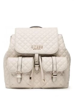 GUESS ADAM Zaino Trapuntato Con Flap -Borse Sconto guess adam zaino trapuntato con flap stone 190231666059 2