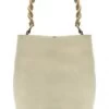 GUESS AIDA Borsa A Mano, In Pelle -Borse Sconto guess aida borsa a mano in pelle avorio 7624302073055