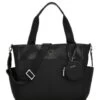 GUESS ECO GEMMA Borsa Tote Con Tracolla -Borse Sconto guess eco gemma borsa tote con tracolla nero 190231682110