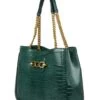 GUESS HENSELY G Croco Borsa Tote A Spalla -Borse Sconto guess hensely g croco borsa tote a spalla forest 190231572879