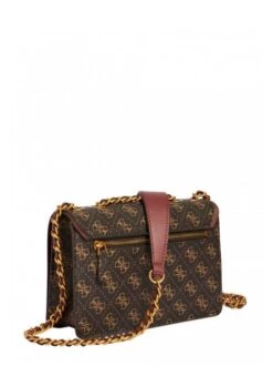 GUESS IZZY Convertible Borsetta A Spalla / A Tracolla 9 GUESS IZZY Convertible Borsetta A Spalla / A Tracolla -Borse Sconto guess izzy convertible borsetta a spalla a tracolla brown logo merlot 190231635741 3