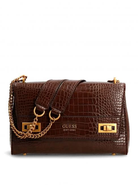 GUESS KATEY Croco Borsa A Tracolla 4 GUESS KATEY Croco Borsa A Tracolla - immagine 2