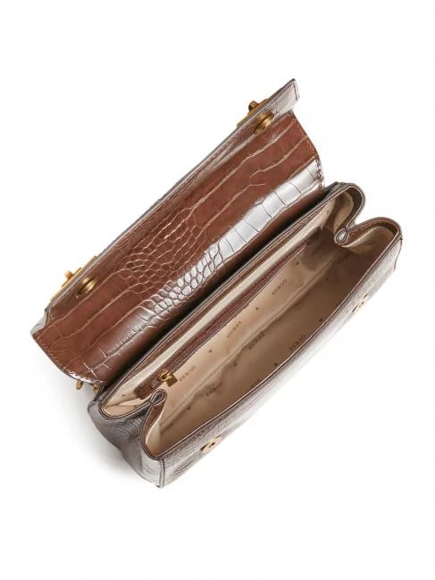 GUESS KATEY Croco Borsa A Tracolla 3 GUESS KATEY Croco Borsa A Tracolla