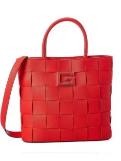 GUESS LIBERTY CITY Borsa A Mano, Con Tracolla -Borse Sconto guess liberty city borsa a mano con tracolla papavero 7618483979213 2