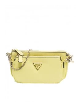 GUESS NOELLE Borsa Doppia A Tracolla -Borse Sconto guess noelle borsa doppia a tracolla yellow 190231698982 2