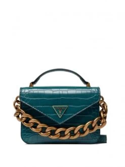 GUESS RETOUR Borsa Mini Flap Con Catena 13 GUESS RETOUR Borsa Mini Flap Con Catena -Borse Sconto guess retour borsa mini flap con catena deep teal 190231636953 5