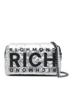JOHN RICHMOND PRALUT Borsa Puff A Tracolla 9 JOHN RICHMOND PRALUT Borsa Puff A Tracolla -Borse Sconto john richmond pralut borsa puff a tracolla silver blk 8054325688735 2