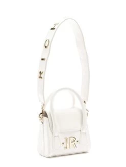 JOHN RICHMOND WANAI Micro Bag A Mano, Con Tracolla -Borse Sconto john richmond wanai micro bag a mano con tracolla white 8054325884410 2