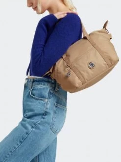 KIPLING ART Borsa A Spalla Piccola Con Tracolla -Borse Sconto kipling art borsa a spalla piccola con tracolla natural beige cl capsule 196012522248 3