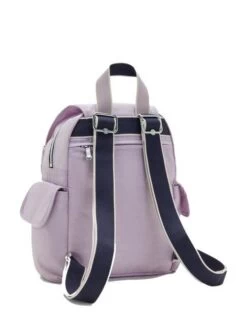 KIPLING CITY PACK Zainetto Donna -Borse Sconto kipling city pack zainetto donna gentle lilac block 196248794990 1