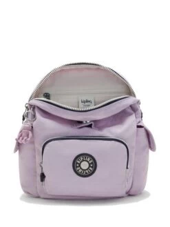 KIPLING CITY PACK Zainetto Donna -Borse Sconto kipling city pack zainetto donna gentle lilac block 196248794990 3