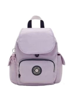 KIPLING CITY PACK Zainetto Donna -Borse Sconto kipling city pack zainetto donna gentle lilac block 196248794990 4