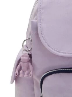 KIPLING CITY PACK Zainetto Donna -Borse Sconto kipling city pack zainetto donna gentle lilac block 196248794990 5