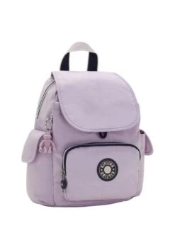 KIPLING CITY PACK Zainetto Donna -Borse Sconto kipling city pack zainetto donna gentle lilac block 196248794990 6