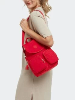 KIPLING FIREFLY UP CONVERTIBLE Zaino, Borsa A Tracolla 11 KIPLING FIREFLY UP CONVERTIBLE Zaino, Borsa A Tracolla -Borse Sconto kipling firefly up convertible zaino borsa a tracolla red rouge 195441811305 3