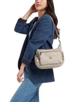 KIPLING GABBIE S Borsa A Tracolla Con Scomparti 10 KIPLING GABBIE S Borsa A Tracolla Con Scomparti -Borse Sconto kipling gabbie s borsa a tracolla con scomparti signature beige 196246025997 2