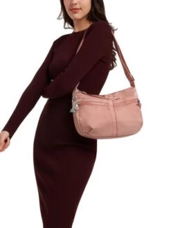 KIPLING IZELLAH M Borsa A Tracolla 11 KIPLING IZELLAH M Borsa A Tracolla -Borse Sconto kipling izellah m borsa a tracolla dynamic twill warm rose 196012329885 4