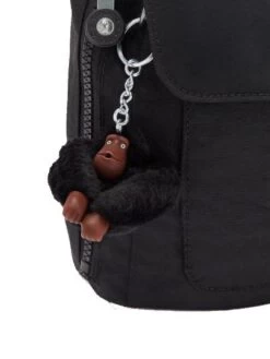 KIPLING KAYLIN Zaino Piccolo Con Patta -Borse Sconto kipling kaylin zaino piccolo con patta true black 195437506567 3