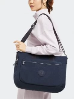 KIPLING MIHO M Borsa A Mano Con Tracolla -Borse Sconto kipling miho m borsa a mano con tracolla blue bleu 2 195441811312 5