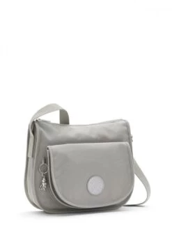 KIPLING RENIA B Borsa A Tracolla -Borse Sconto kipling renia b borsa a tracolla almost grey 196012547883 2