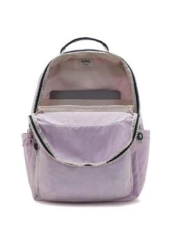 KIPLING SEOUL Zaino Porta Pc 15" -Borse Sconto kipling seoul zaino porta pc 15 gentle lilac block 196248798493 2