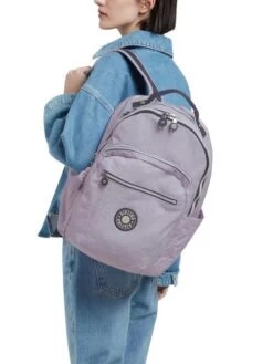 KIPLING SEOUL Zaino Porta Pc 15" -Borse Sconto kipling seoul zaino porta pc 15 gentle lilac block 196248798493 5
